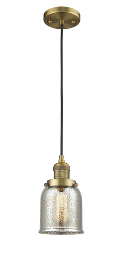 Franklin Restoration One Light Mini Pendant in Brushed Brass (405|201C-BB-G58)