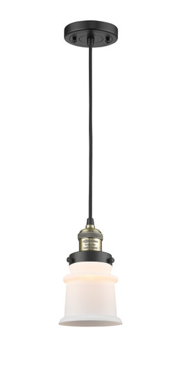 Franklin Restoration LED Mini Pendant in Black Antique Brass (405|201C-BAB-G181S-LED)