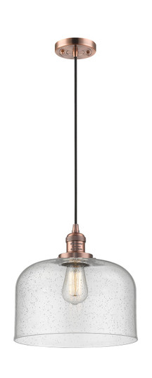 Franklin Restoration One Light Mini Pendant in Antique Copper (405|201C-AC-G74-L)