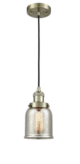 Franklin Restoration One Light Mini Pendant in Antique Brass (405|201C-AB-G58)