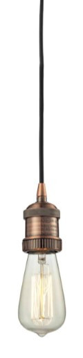 Franklin Restoration One Light Cord Set in Antique Copper (405|199-AC)