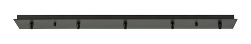 Custom Cord Five Light Multi Port Canopy in Oil Rubbed Bronze (405|125-OB)