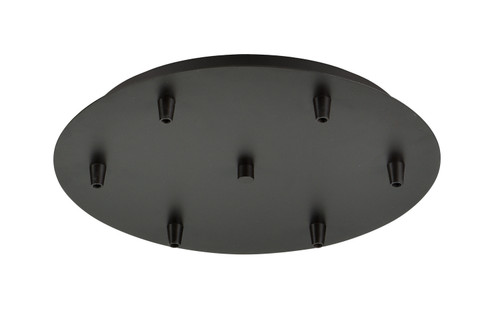 Custom Cord Six Light Multi Port Canopy in Oil Rubbed Bronze (405|116-OB)