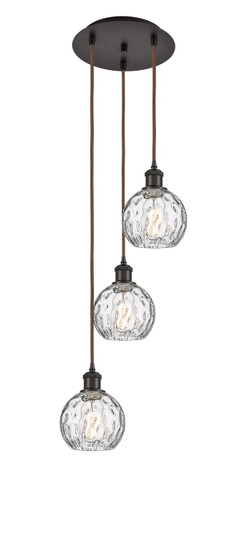 Ballston Three Light Pendant in Oil Rubbed Bronze (405|113B-3P-OB-G1215-6)