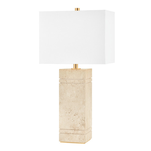 Brownsville One Light Table Lamp in Aged Brass (70|L1620-AGB)