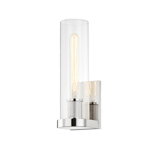 Porter One Light Wall Sconce in Polished Nickel (70|9700-PN)