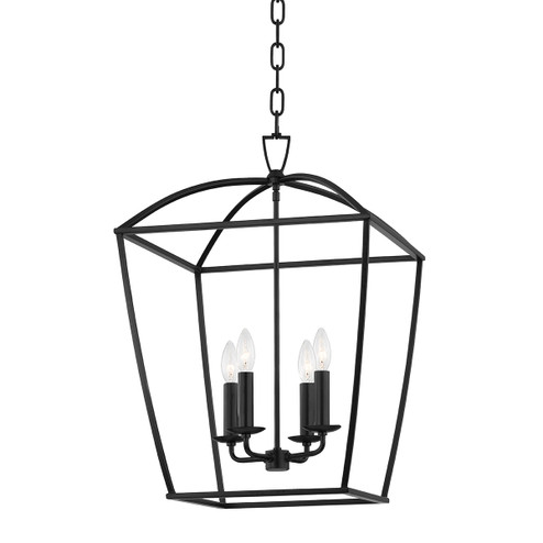 Bryant Four Light Lantern in Aged Iron (70|8317-AI)
