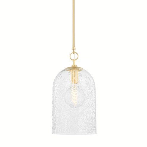 Belleville One Light Pendant in Aged Brass (70|7510-AGB)
