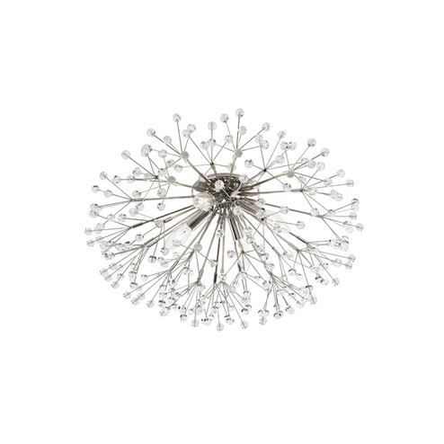 Dunkirk Four Light Semi Flush Mount in Polished Nickel (70|6000-PN)