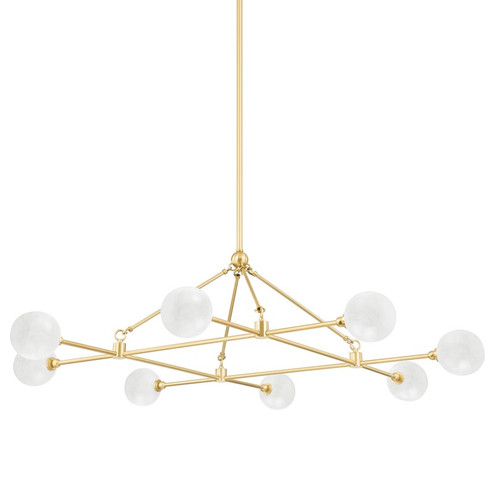 Andrews LED Chandelier in Aged Brass (70|4846-AGB)