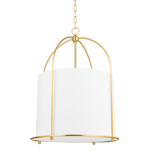 Orlando One Light Lantern in Aged Brass (70|4822-AGB)