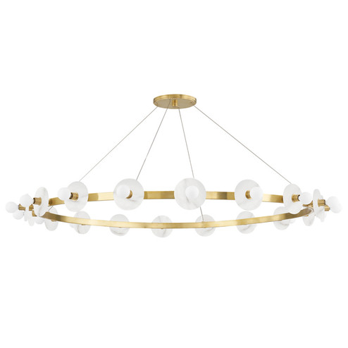 Austen 18 Light Chandelier in Aged Brass (70|4258-AGB)