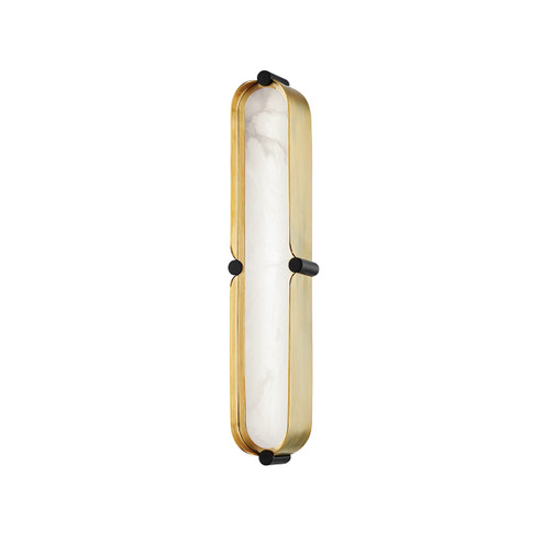 Tribeca LED Bath Bracket in Aged Brass (70|2916-AGB/BK)