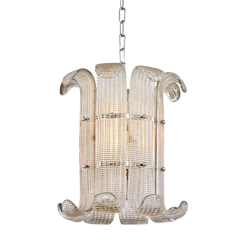 Brasher Four Light Pendant in Polished Nickel (70|2904-PN)