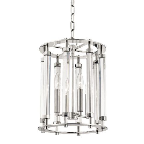 Haddon Four Light Lantern in Polished Nickel (70|2812-PN)