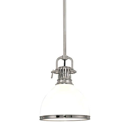 Randolph One Light Pendant in Polished Nickel (70|2623-PN)