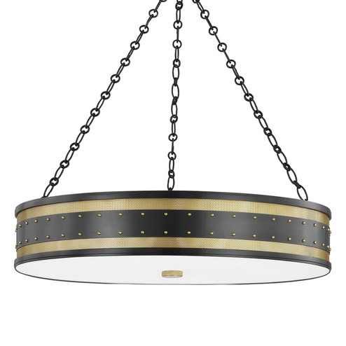 Gaines Six Light Pendant in Aged Old Bronze (70|2230-AOB)