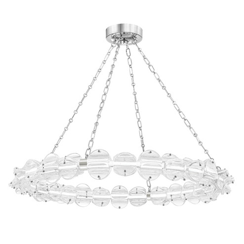 Lindley LED Chandelier in Polished Nickel (70|1938-PN)