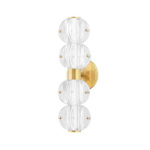 Lindley LED Bath Bracket in Aged Brass (70|1904-AGB)