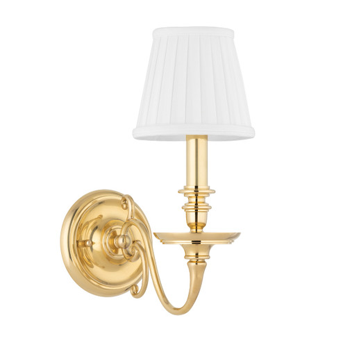 Charleston One Light Wall Sconce in Aged Brass (70|1741-AGB)