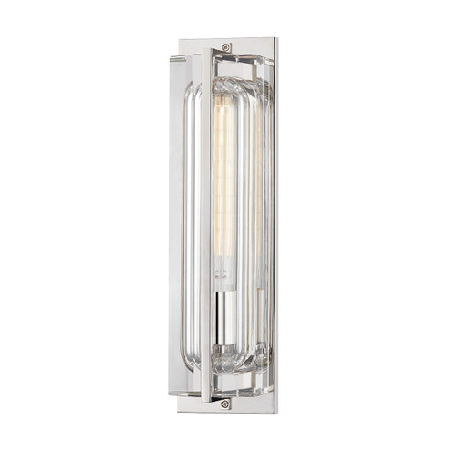 Hawkins One Light Wall Sconce in Polished Nickel (70|1731-PN) Hawkins One Light Wall Sconce in Polished Nickel (70|1731-PN)