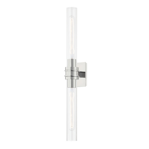 Oakfield Two Light Bath Bracket in Polished Nickel (70|1042-PN)