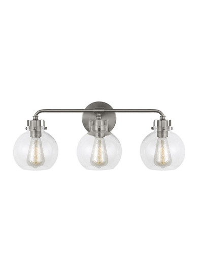 Clara Three Light Vanity in Satin Nickel (454|VS24403SN)