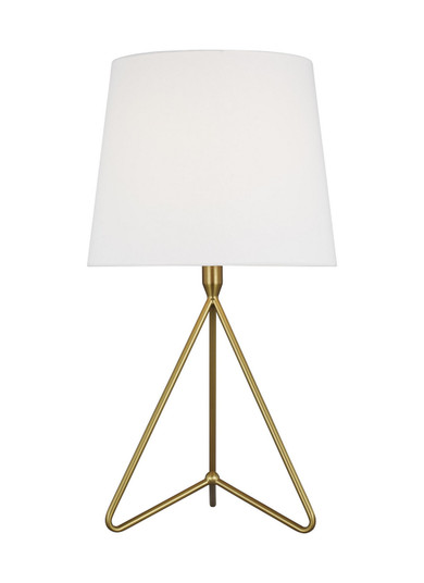 Dylan One Light Table Lamp in Burnished Brass (454|TT1151BBS1)