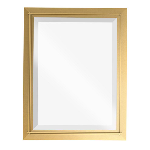 Mirror Metra Large Beveled Mirror in Modern Brass (39|710118-86)