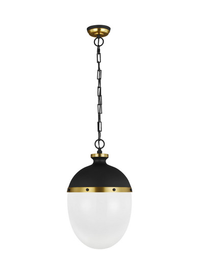 Aubry Two Light Pendant in Midnight Black (454|TP1082MBK/BBS)