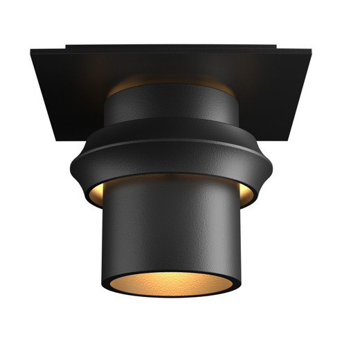 Twilight Twilight Small Dark Sky Friendly Outdoor Semi-Flush in Coastal Burnished Steel (39|364901-SKT-78)