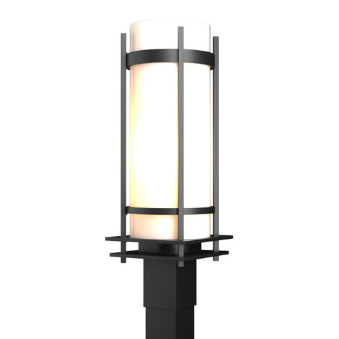 Banded Banded Outdoor Post Light in Coastal Dark Smoke (39|345895-SKT-77-GG0040)