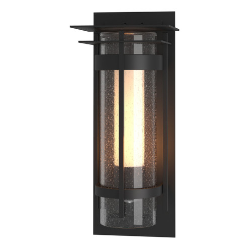 Torch Torch with Top Plate Large Outdoor Sconce in Coastal Black (39|305998-SKT-80-ZS0656)