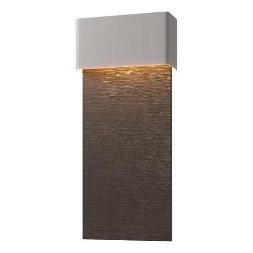 Stratum LED Outdoor Wall Sconce in Coastal Burnished Steel (39|302632-LED-78-14)
