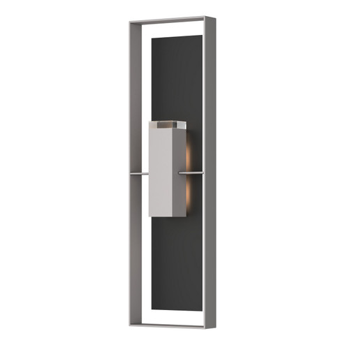 Shadow Box Shadow Box Extra Tall Sconce in Coastal Burnished Steel (39|302608-SKT-78-80-ZM0736)