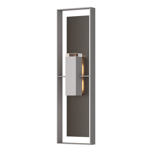 Shadow Box Shadow Box Extra Tall Sconce in Coastal Burnished Steel (39|302608-SKT-78-14-ZM0736)