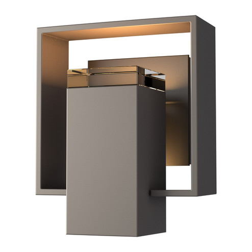 Shadow Box Shadow Box Small Outdoor Sconce in Coastal Dark Smoke (39|302601-SKT-77-14-ZM0546)