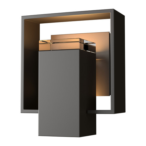 Shadow Box One Light Outdoor Wall Sconce in Coastal Oil Rubbed Bronze (39|302601-SKT-14-77-ZM0546)