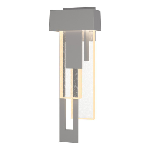 Rainfall Rainfall LED Outdoor Sconce in Coastal Burnished Steel (39|302531-LED-LFT-78-II0597)