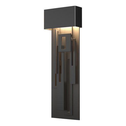 Collage Collage Large Dark Sky Friendly LED Outdoor Sconce in Coastal Black (39|302523-LED-80)