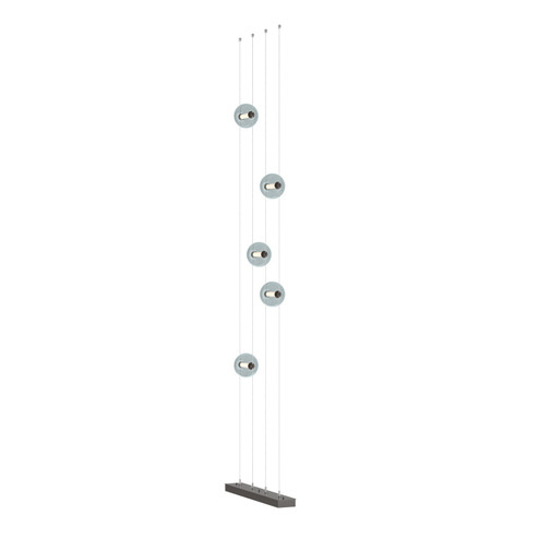 Abacus Abacus 5-Light Floor to Ceiling Plug-In LED Lamp in Oil Rubbed Bronze (39|289520-LED-STND-14-YL0668)