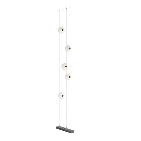 Abacus Abacus 5-Light Floor to Ceiling Plug-In LED Lamp in Oil Rubbed Bronze (39|289520-LED-STND-14-GG0668)