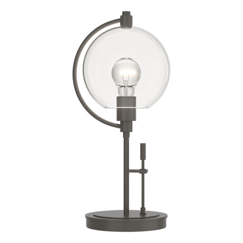 Pluto One Light Table Lamp in Dark Smoke (39|274120-SKT-07-ZM0384)