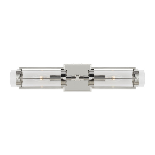 Flynn Two Light Wall Sconce in Polished Nickel (454|LV1002PN)