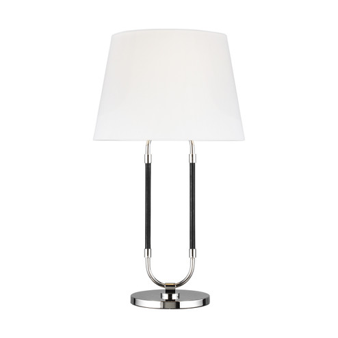 Katie One Light Table Lamp in Polished Nickel (454|LT1021PN1)