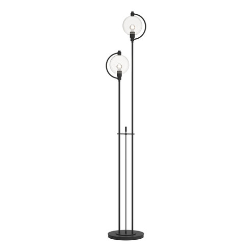 Pluto Two Light Floor Lamp in Black (39|242210-SKT-10-ZM0436)