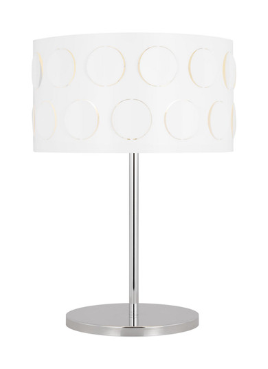 Dottie Two Light Desk Lamp in Polished Nickel (454|KST1002PN1)