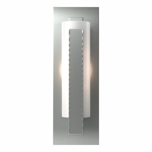 Vertical Bar Forged Vertical Bar Sconce - Steel Backplate in Vintage Platinum (39|217185-SKT-82-GG0065)