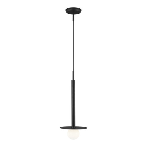 Nodes One Light Pendant in Midnight Black (454|KP1001MBK)