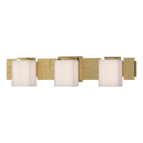 Impressions Three Light Wall Sconce in Modern Brass (39|207843-SKT-86-GG0108)